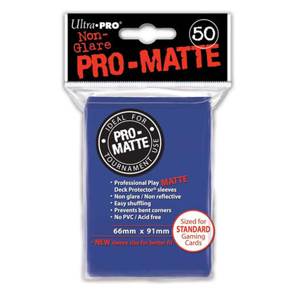 Deck Protector Ultra Pro Standard 50ct Dark Blue Matte