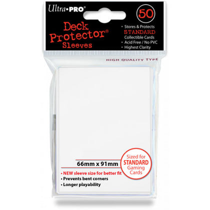 Deck Protector Ultra Pro Standard 50ct White