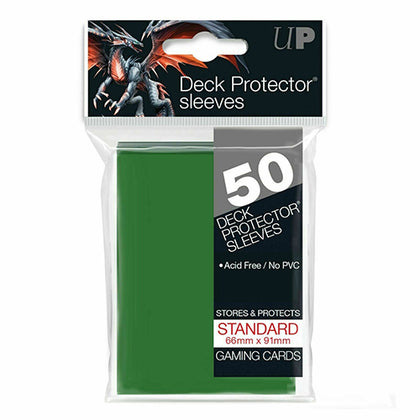Deck Protector Ultra Pro Standard 50ct Green
