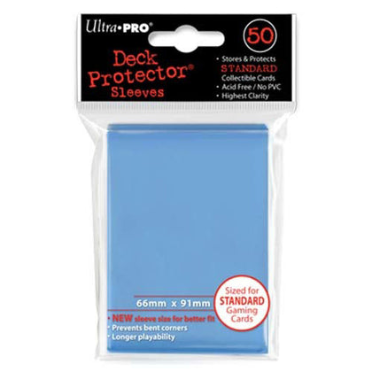 Deck Protector Ultra Pro Standard 50ct Light Blue
