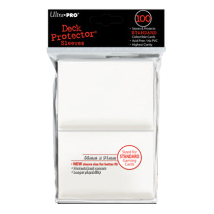Deck Protector Ultra Pro Standard 100ct White