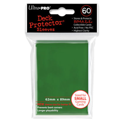 Deck Protector Ultra Pro Small 60ct Dark Green