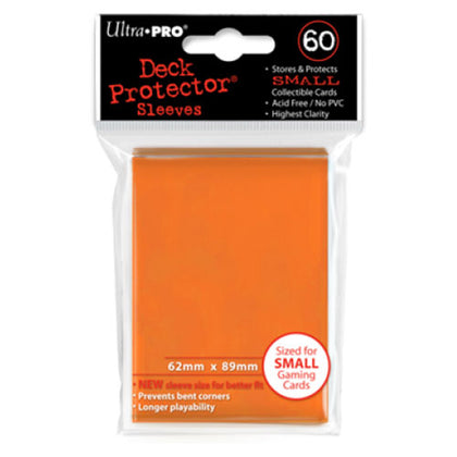 Deck Protector Ultra Pro Small 60ct Orange