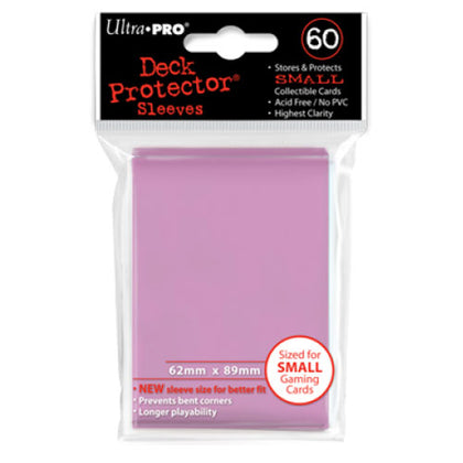 Deck Protector Ultra Pro Small 60ct Pink