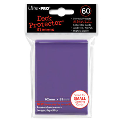 Deck Protector Ultra Pro Small 60ct Purple