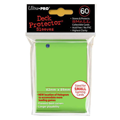 Deck Protector Ultra Pro Small 60ct Lime Green