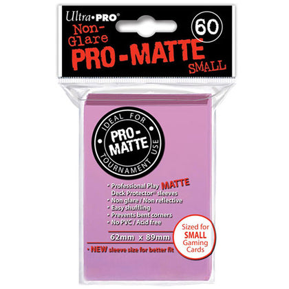Deck Protector Ultra Pro Small 60ct Pink Matte