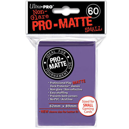 Deck Protector Ultra Pro Small 60ct Purple Matte