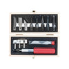 Excel Hobby Knife Set in Wooden Box