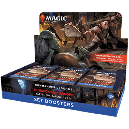 Magic the Gathering Commander Legends D&D Battle for Baldurs Gate Set Booster Box