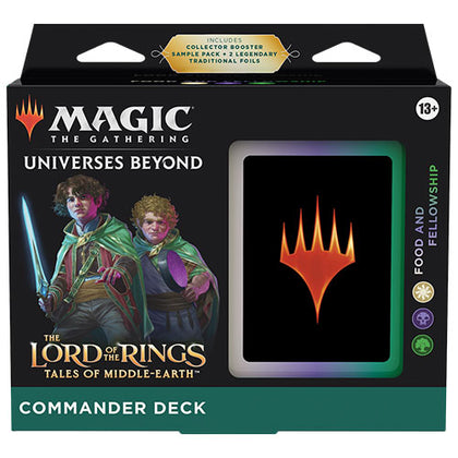 Magic the Gathering The Lord of the Rings Tales of Middle-Earth Food & Fellowship Commander Deck