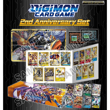 Digimon Card Game PB-12E 2nd Anniversary Set