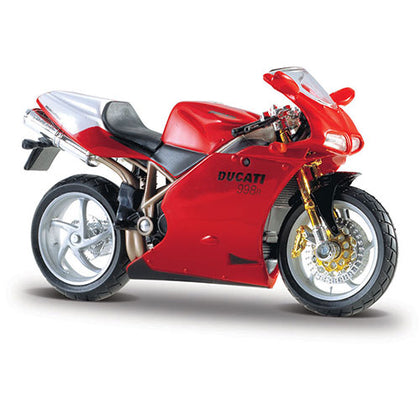 Bburago Ducati 998R 1:18 Scale Diecast Motorcycle