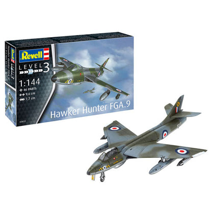 Revell Hawker Hunter FGA.9 1:144 Scale Plastic Model Kit