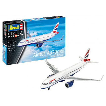 Revell Airbus A320NEO British Airways 1:144 Scale Plastic Model Kit