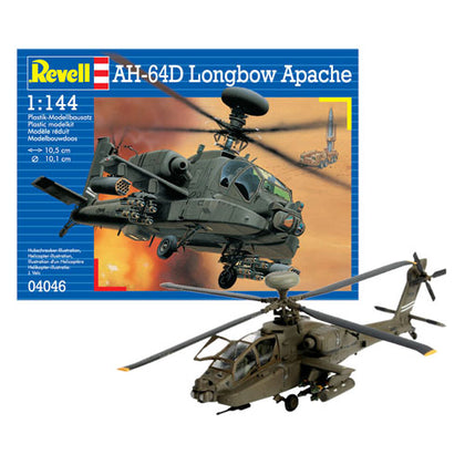 Revell AH-64D Longbow Apache 1:144 Scale Plastic Model Kit