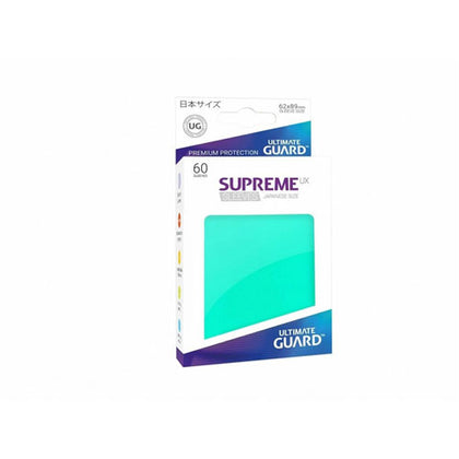 Deck Protector Ultimate Guard Supreme UX Small Size Turquoise 60ct