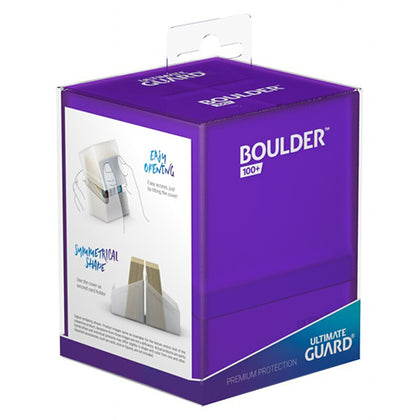 Deck Box Ultimate Guard Boulder 100+ Standard Amethyst