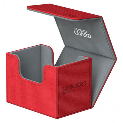 Deck Box Ultimate Guard SideWinder 80+ Standard Size Red