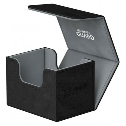 Deck Box Ultimate Guard SideWinder 100+ Standard Size Xenoskin Black