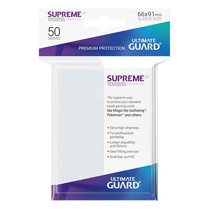 Deck Protector Ultimate Guard Supreme UX Standard Size Frosted 50ct