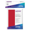 Deck Protector Ultimate Guard Supreme UX Standard Size Red 50ct