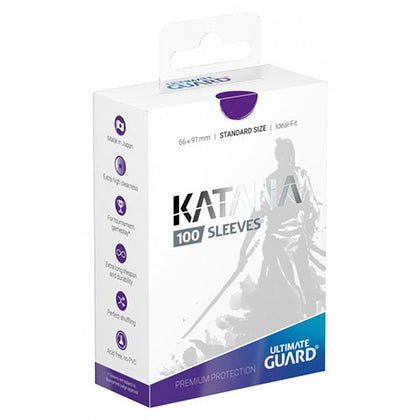 Deck Protector Ultimate Guard Katana Standard Purple 100ct