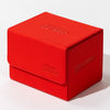 Deck Box Ultimate Guard 100+ Sidewinder Standard Xenoskin Monocolor Red