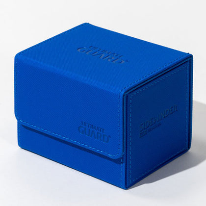 Deck Box Ultimate Guard 100+ Sidewinder Standard Xenoskin Monocolor Blue