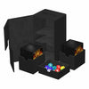 Deck Box Ultimate Guard Twin Flip n Tray 200+ Standard Size Xenoskin Monocolor Black