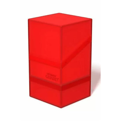 Deck Box Ultimate Guard Boulder n Tray 100+ Standard Ruby