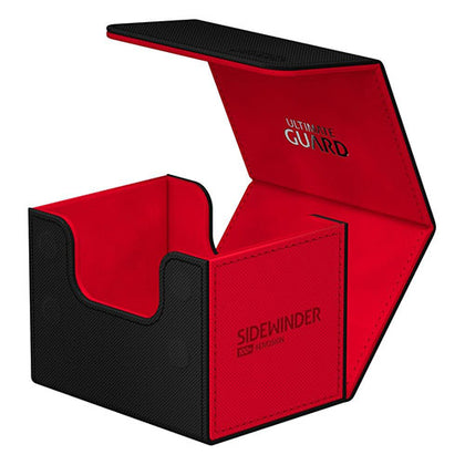 Deck Box Ultimate Guard Synergy SideWinder 100+ Standard Xenoskin Deckbox Black/Red