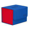 Deck Box Ultimate Guard Synergy Sidewinder 100+ Standard Xenoskin Deckbox Blue/Red