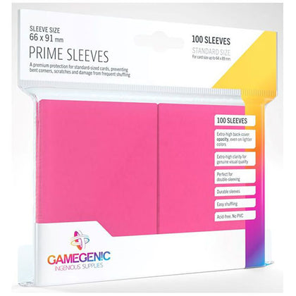 Deck Protector Gamegenic Prime Standard 100ct Pink