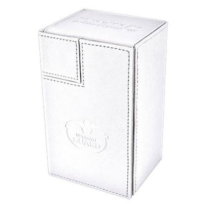 Ultimate Guard Flip n Tray Deck Case 80+ Standard Size XenoSkin White Deck Box