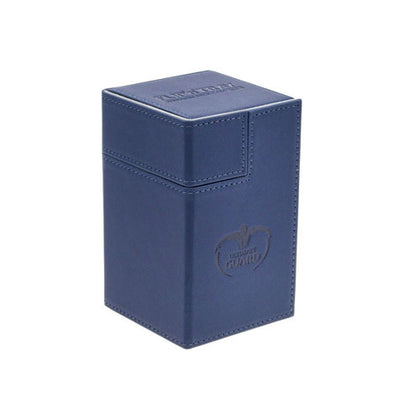 Deck Box Ultimate Guard Flip n Tray 100+ Standard Size Xenoskin Blue