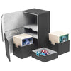 Ultimate Guard Twin Flip n Tray Deck Case 200+ Standard Size XenoSkin Black Deck Box