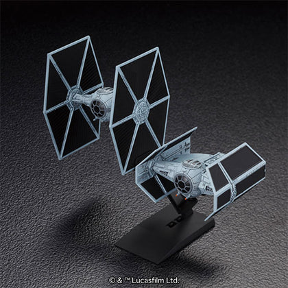 Star Wars Vehicle Model Kit 007 Tie Advanced X1 & Fighter Set