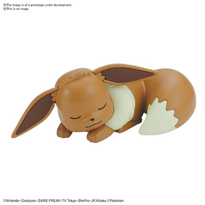 Pokemon Model Kit Sleeping Eevee