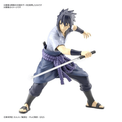 Naruto Shippuden Sasuke Uchiha Entry Grade Model Kit
