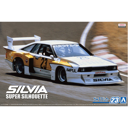 Aoshima 1982 Nissan KS110 Silvia Super Silhouette 1:24 Scale Plastic Model Kit