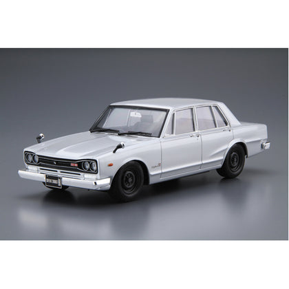 Aoshima Nissan PGC10 Skyline 2000GT-R 1970 1:24 Scale Plastic Model Kit