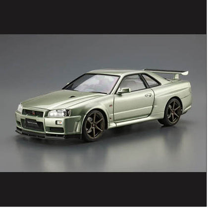 Aoshima Nissan BR34 Skyline GT-R V-Spec II Nur 02 1:24 Scale Plastic Model Kit