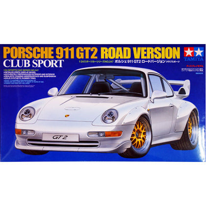 Tamiya Porsche 911 GT2 Road Version Club Sport 1:24 Scale Plastic Model Kit