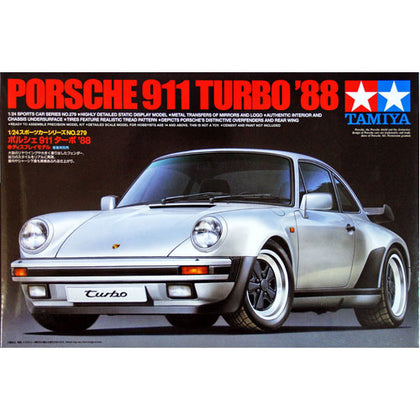 Tamiya Porsche 911 Turbo 88 1:24 Scale Plastic Model Kit