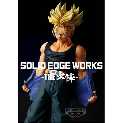 Dragon Ball Z Super Saiyan Trunks Banpresto SOLID EDGE WORKS Action Figure