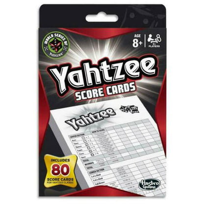 Yahtzee Game Score Cards