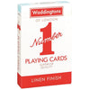 Number 1 Blue and Red Playing Cards