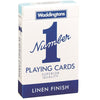 Number 1 Blue and Red Playing Cards