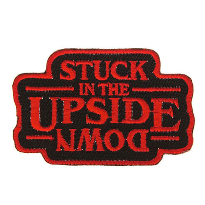 Stranger Things Upside Down Embroidery Iron On Patch